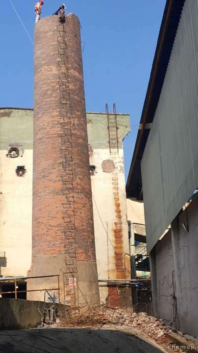 拆除煙囪安全快捷的操作方法！