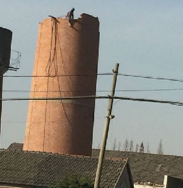 煙囪拆除施工采取先進的施工工藝