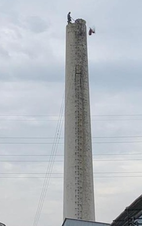 煙囪拆除施工需注意的幾個(gè)問題