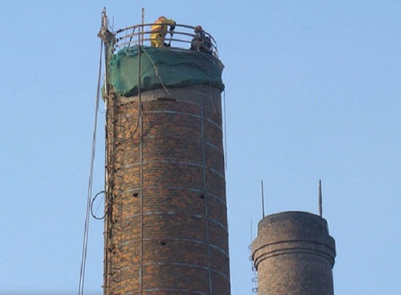 北京煙囪拆除-廢棄煙囪順利拆除