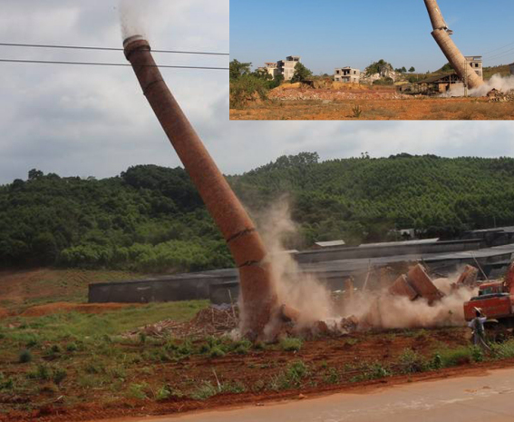 北京煙囪拆除 廢棄煙囪拆除公司