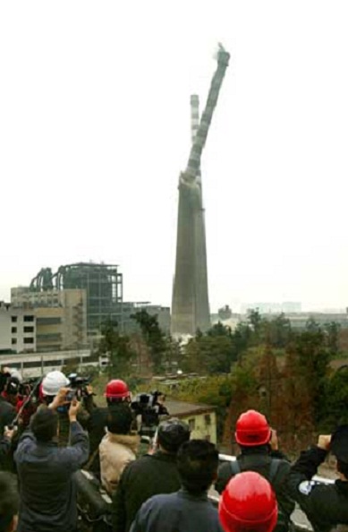 福州煙囪拆除 煙囪爆破拆除