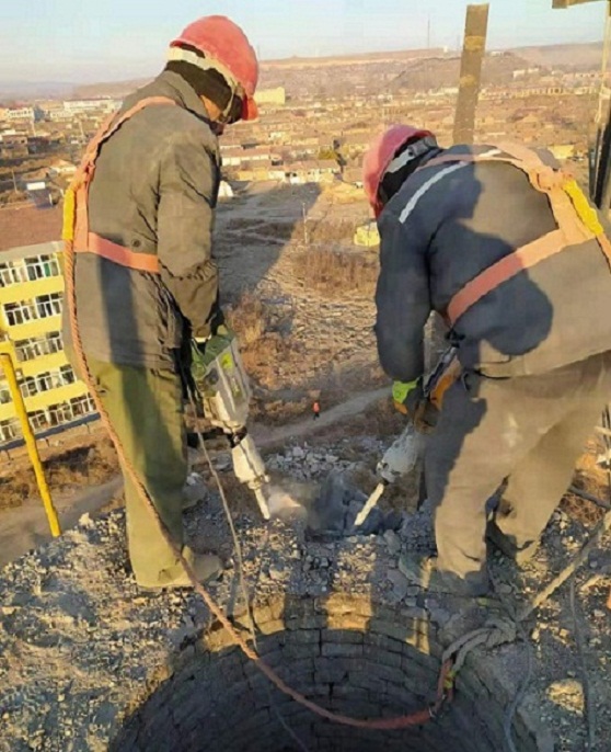 沈陽煙囪拆除-安全快捷