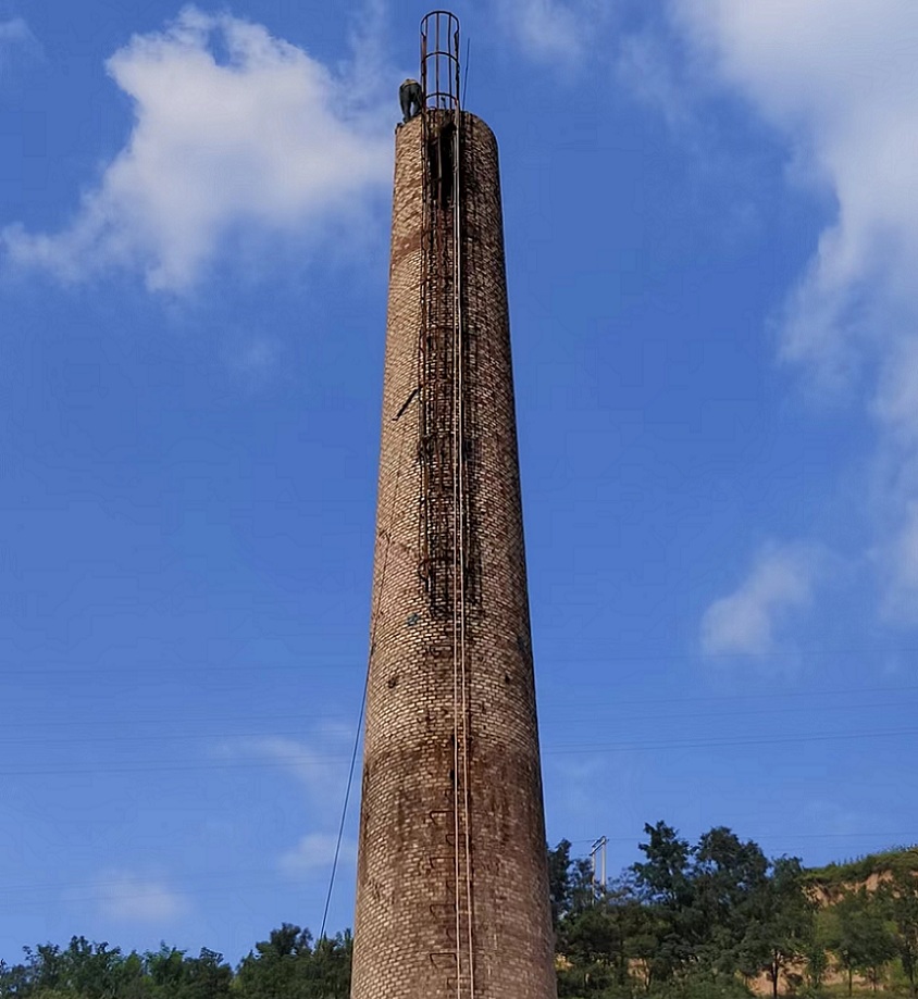 韶關(guān)煙囪拆除施工技巧方法及安全保證措施