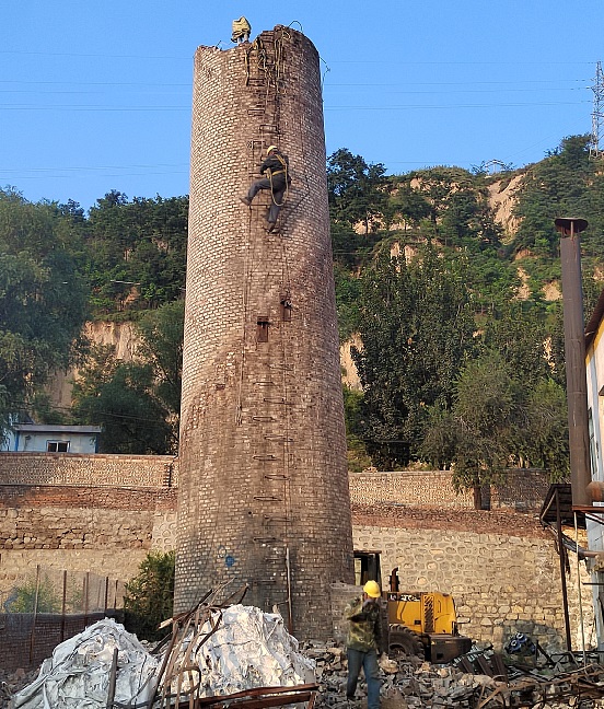 福鼎?煙囪人工拆除專項(xiàng)施工方案