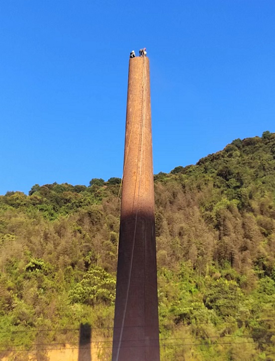 常德廢棄煙囪人工拆除的正確方法？