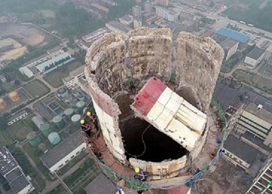 煙囪拆除公司介紹水泥煙囪怎么安全拆除？