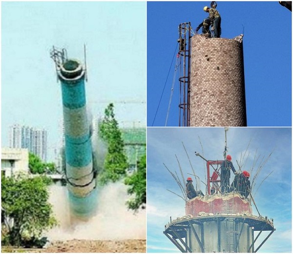 煙囪拆除的專業(yè)方法與高效技巧全解析